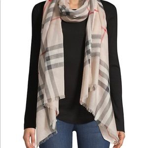 Burberry Giant Gauze Scarf